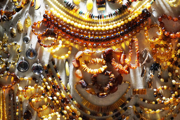 amber jewelry collection