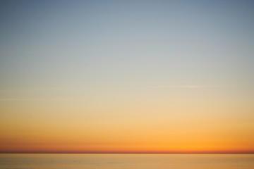 Sonnenuntergang am Meer