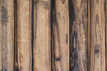 Brown wood texture background. Vintage, abstract, empty template
