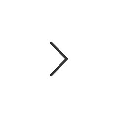 Next arrow icon. Message send sign