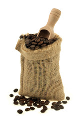 Sac de café torréfié 