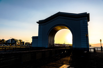 Obraz premium San Francisco pier