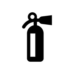 Extinguisher icon. Emergency sign