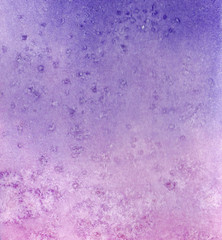 Violet-pink watercolor background