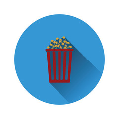 Cinema popcorn icon