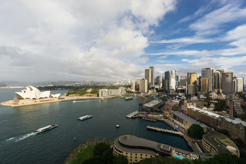 Obraz premium Sydney business district in Australia largest city