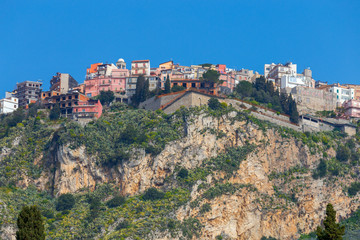 Fototapeta premium Italy. Village of Castelmola.