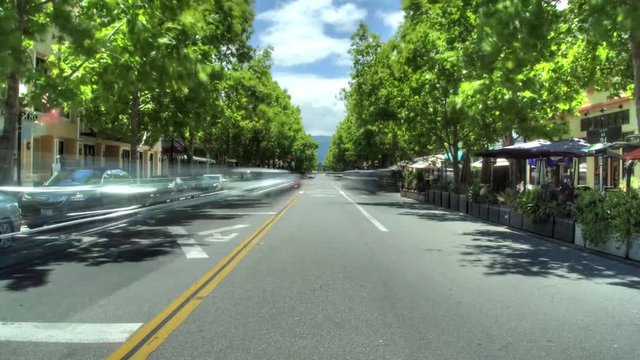 Mountain View California Palo Alto Time lapse
