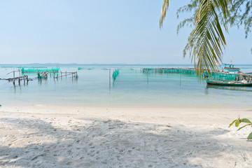 tropical beach in Phu Quoc, Vietnam
