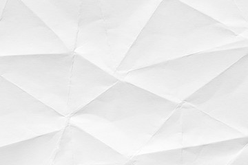 The background is white with an old surface, with cracks and kinks. Texture of paper in retro style, crumple.