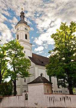 Alte Sendlinger Dorfkirche St. Margaret, M&uuml;nchen.Schauplatz der Sendlinger Mordweihnacht 1705