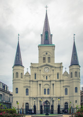 Fototapeta na wymiar Church in New Orleans 