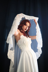 Bride in a wedding dress