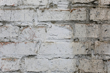 Old dirty bricks wall background texture.