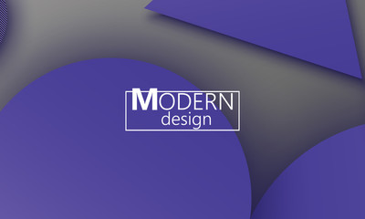 Obraz premium Geometric background. Material design.