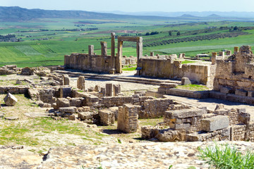Dougga ruins in Tunisia