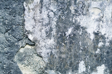 Gray textural wall, texture grunge background