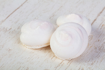 Delicious meringues cookies
