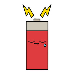 cute cartoon battery