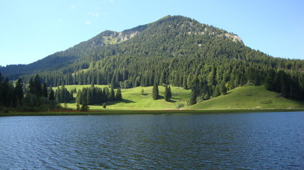Obraz premium Lake Spitzingsee in Germany