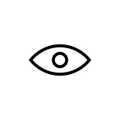 Eye icon. Visibility icon