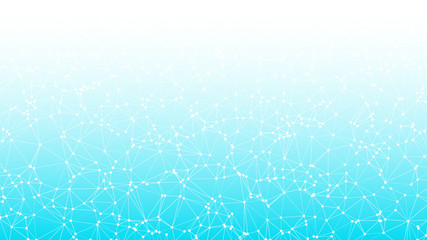 Random vector circles shapes and lines connecting