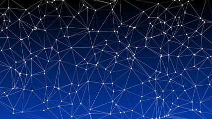 Fototapeta premium Technical triangles vector blank background