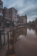 Fototapeta na wymiar Sightseeing in Utrecht, the Netherland