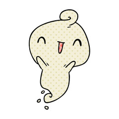 cartoon kawaii cute dead ghost