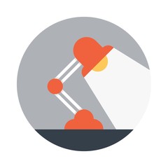 Office lamp icon