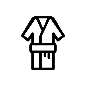 Karete kimono icon