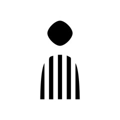 Referee icon. Sport sign