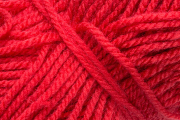 Red Wool Rope Detail