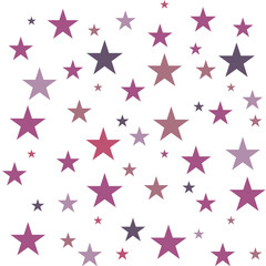 Seamless vector pattern of colorful geometric shapes on a white background