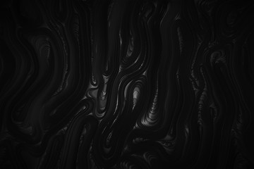 Black Swirl Landscape