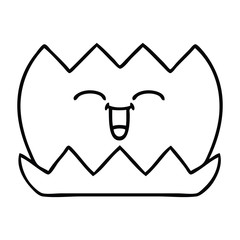 line drawing cartoon water lilly