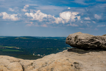 Fels Sächsische Schweiz
