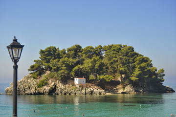 Small island near Parga, Greece