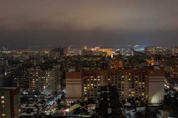 Fototapeta premium view of the night Ryazan