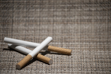 cigarettes with background