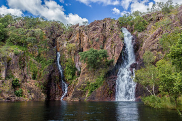 beautiful wangi waterfalls in litchfield national park, northern territory © Martin