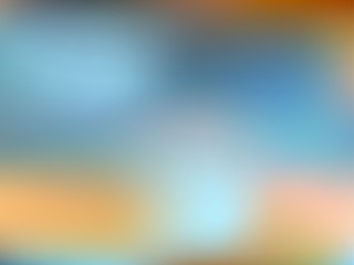 Naklejka premium Abstract ocean aqua gradient background. Blue blur water backdrop. Vector illustration for design mesh.