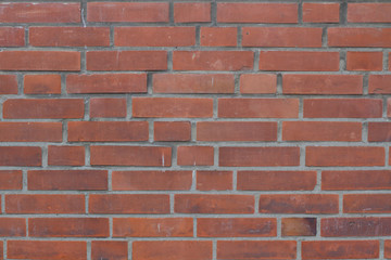 red brick wall
