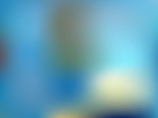 Abstract ocean aqua gradient background. Blue blur water backdrop. Vector illustration for design mesh.