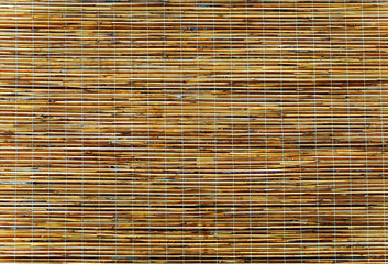 Natural texture mat eco woven rattan
