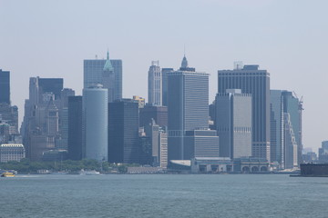 Vistas de New York desde el Rio Hudson