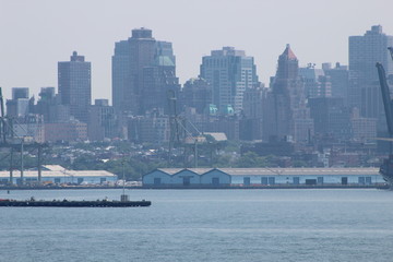 Vistas de New York desde el Rio Hudson