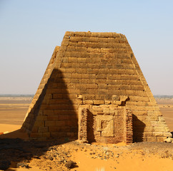  the antique pyramids of the black pharaohs