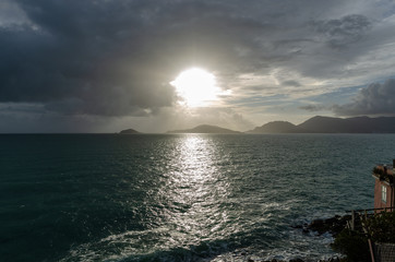 Tramonto su Portovenere