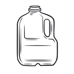 bootle milk icon
